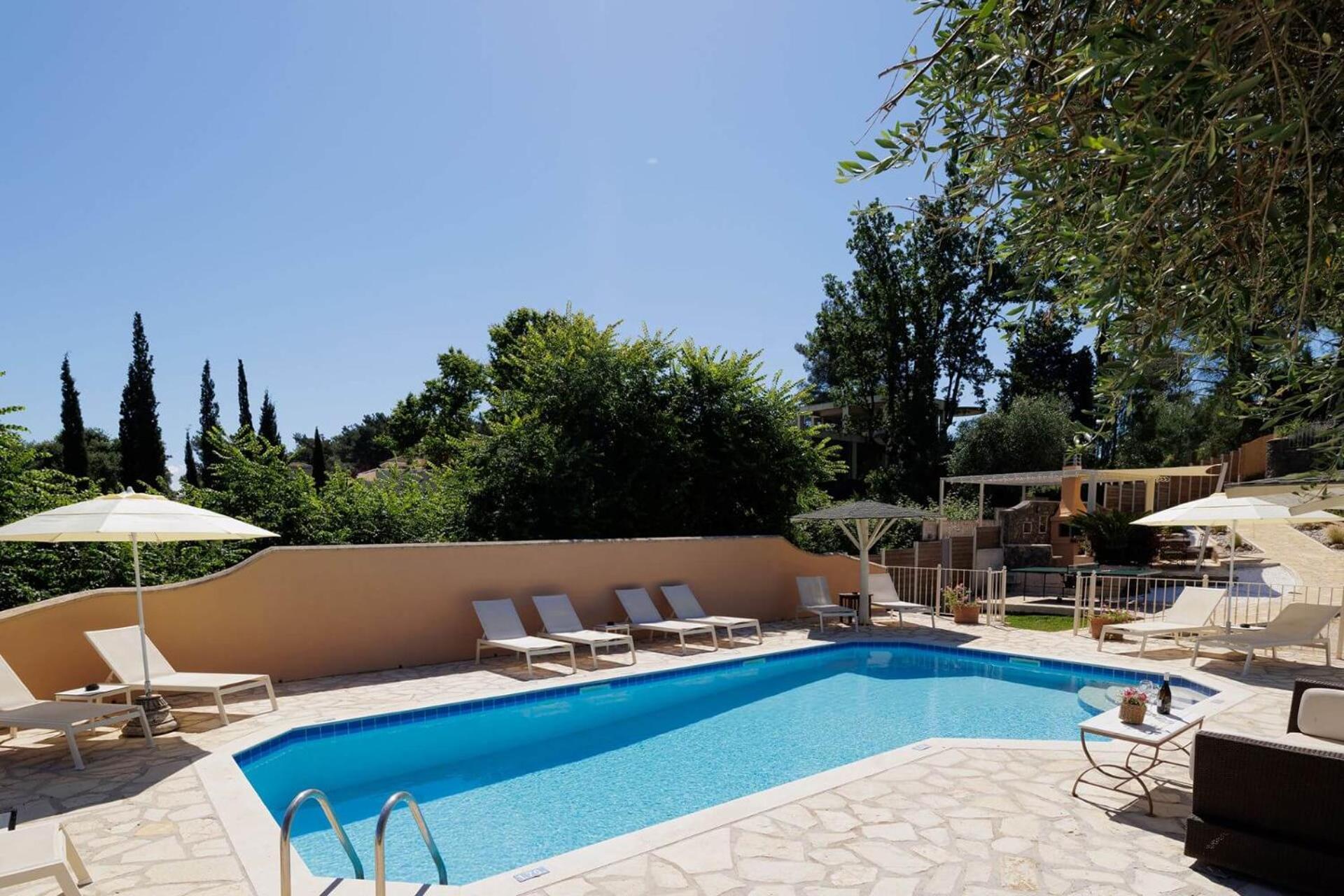 Villa St Nicholas House With Private Heated Pool Dassia  Buitenkant foto