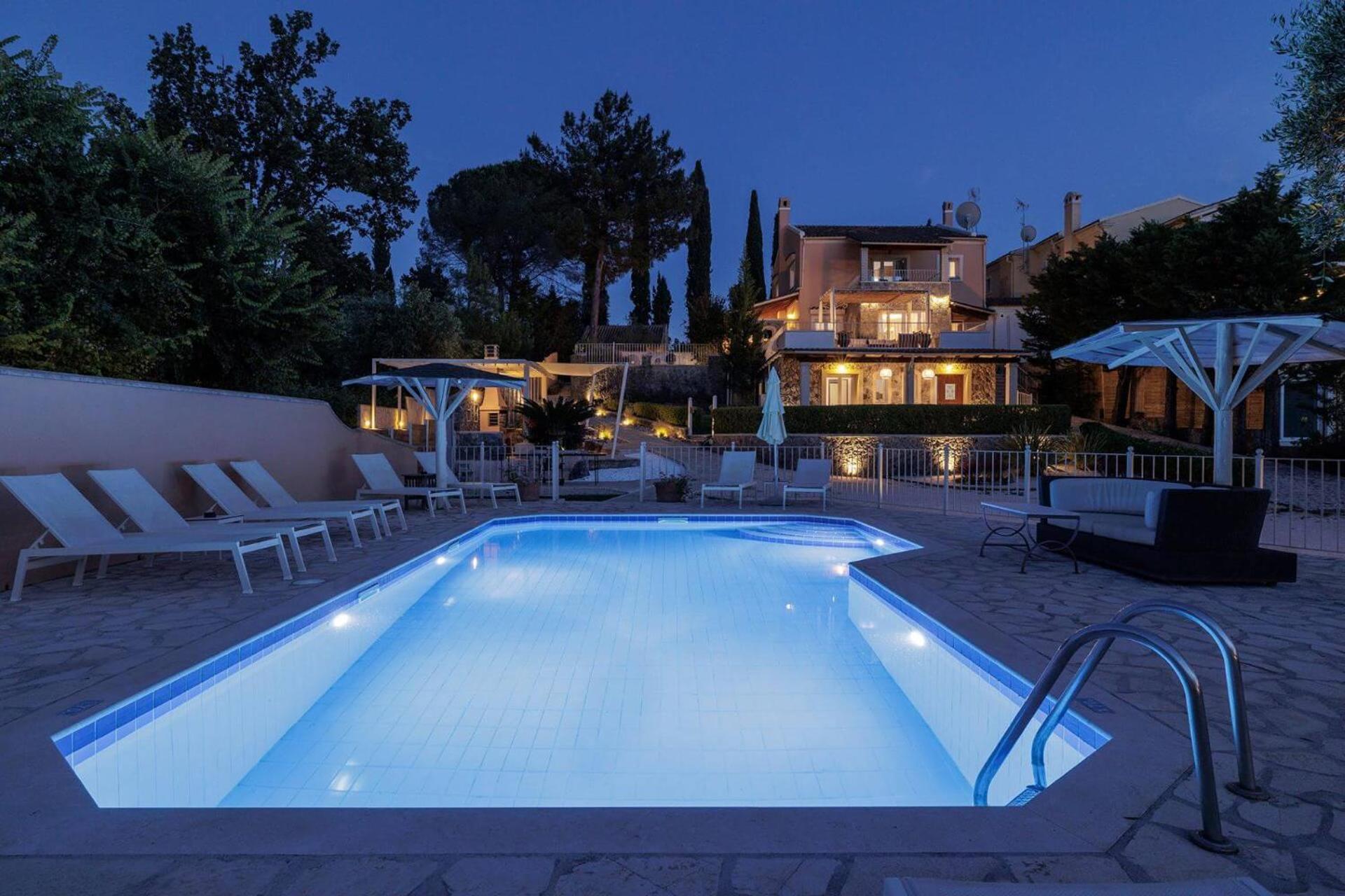 Villa St Nicholas House With Private Heated Pool Dassia  Buitenkant foto