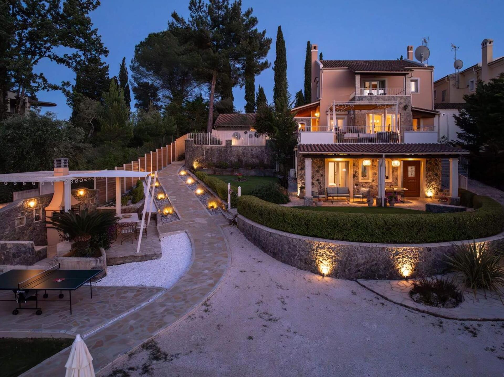 Villa St Nicholas House With Private Heated Pool Dassia  Buitenkant foto